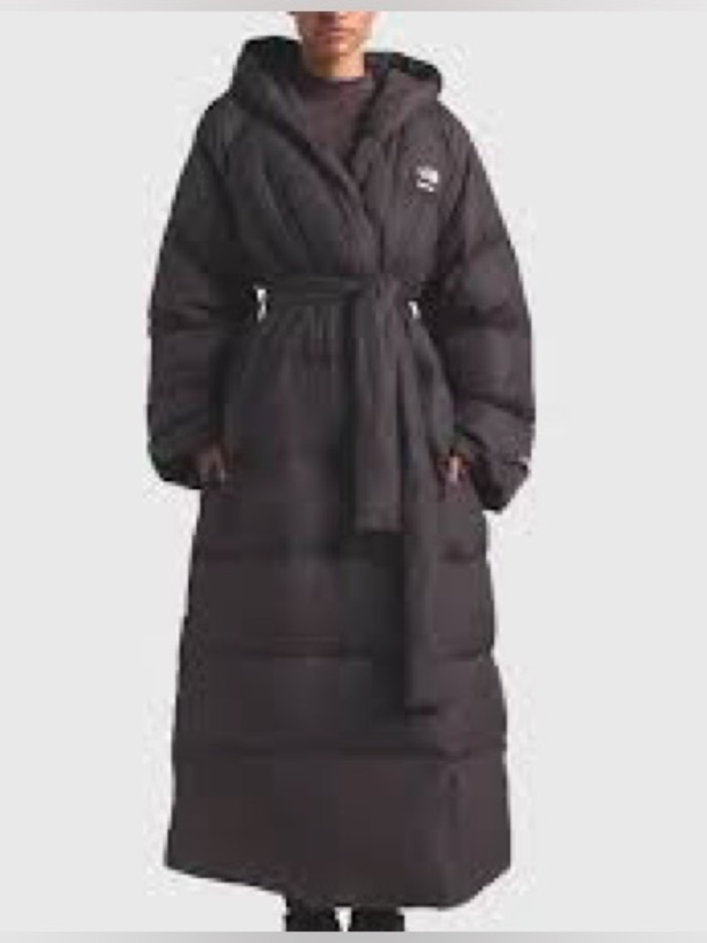TNF x SKIMS Nuptse Wrap Parka Phoenix Brown Medium NWT